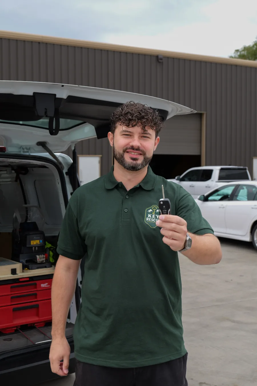 Spare car key made on site in Deer Park, WA